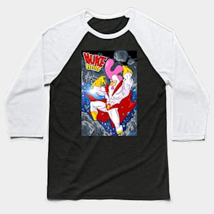 Nuke Rooster asteroids Baseball T-Shirt